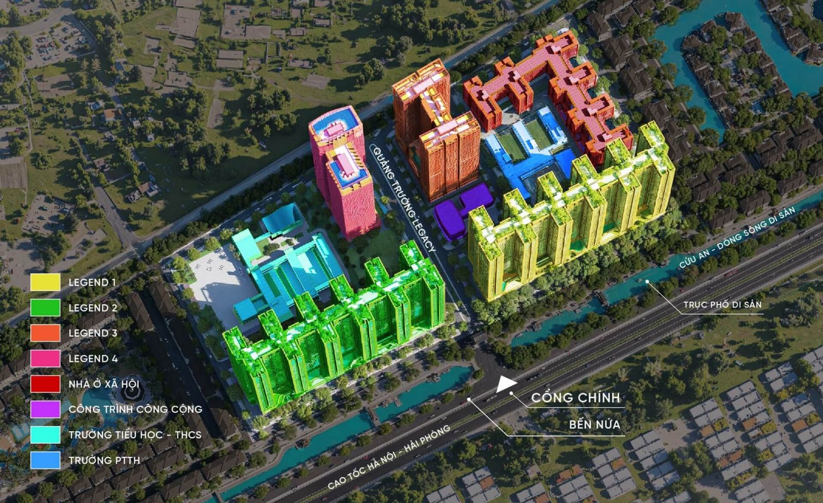 MẶT BẰNG PHÂN KHU LEGEND - SUNSHINE LEGEND CITY MẶT BẰNG PHÂN KHU LEGEND - SUNSHINE LEGEND CITY